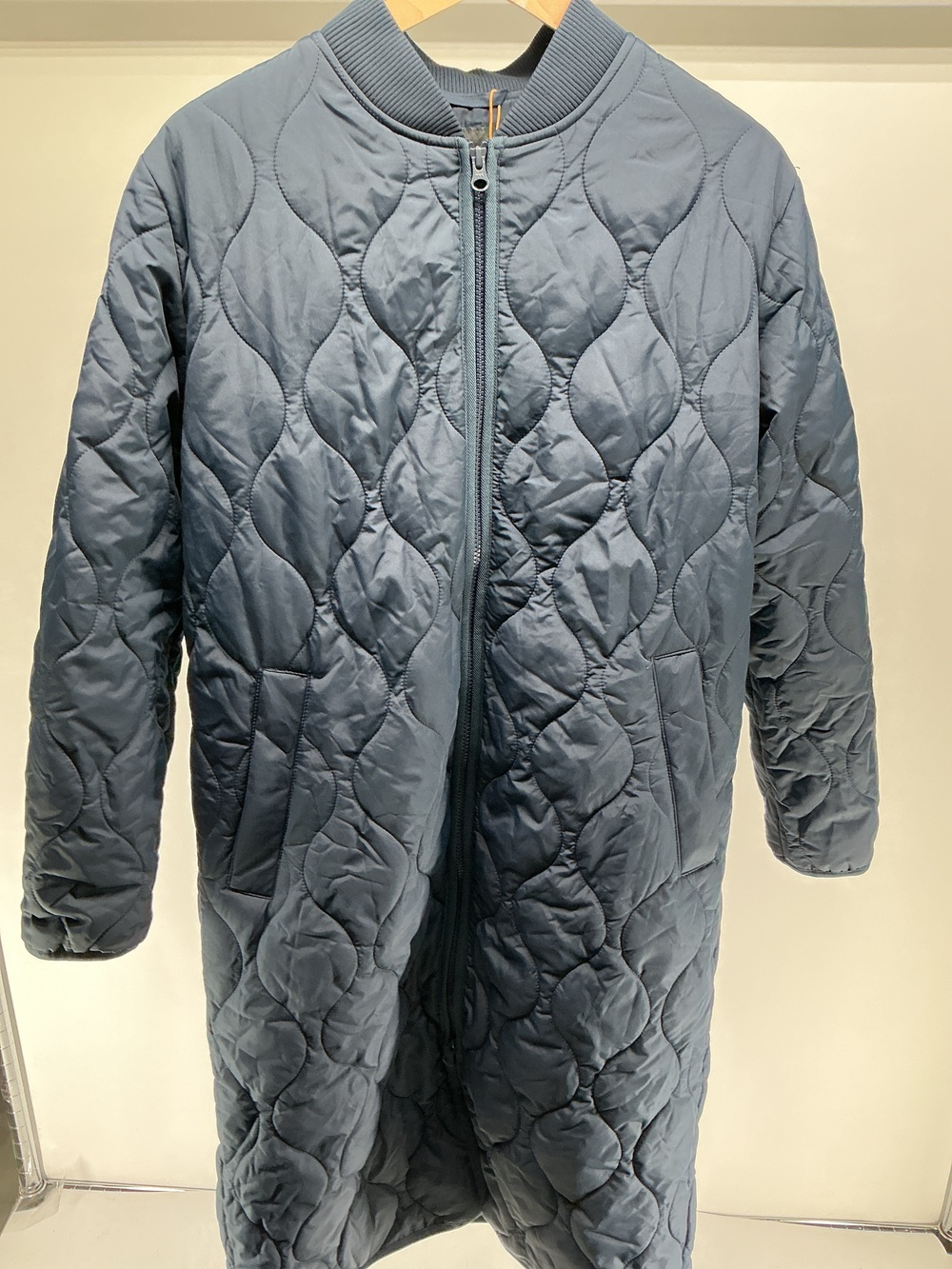 Featherless Quilted Puffer Long Coat
